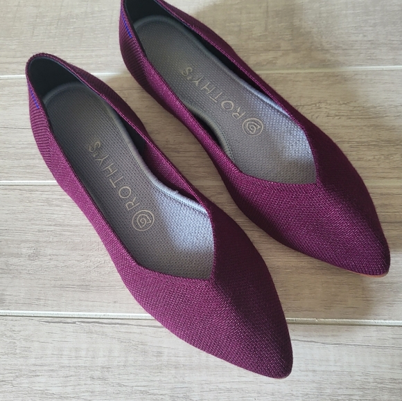 rothys aubergine